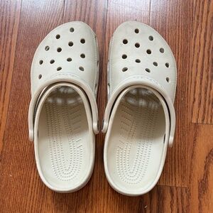 Crocs Bone color size 10 women’s 8 men’s